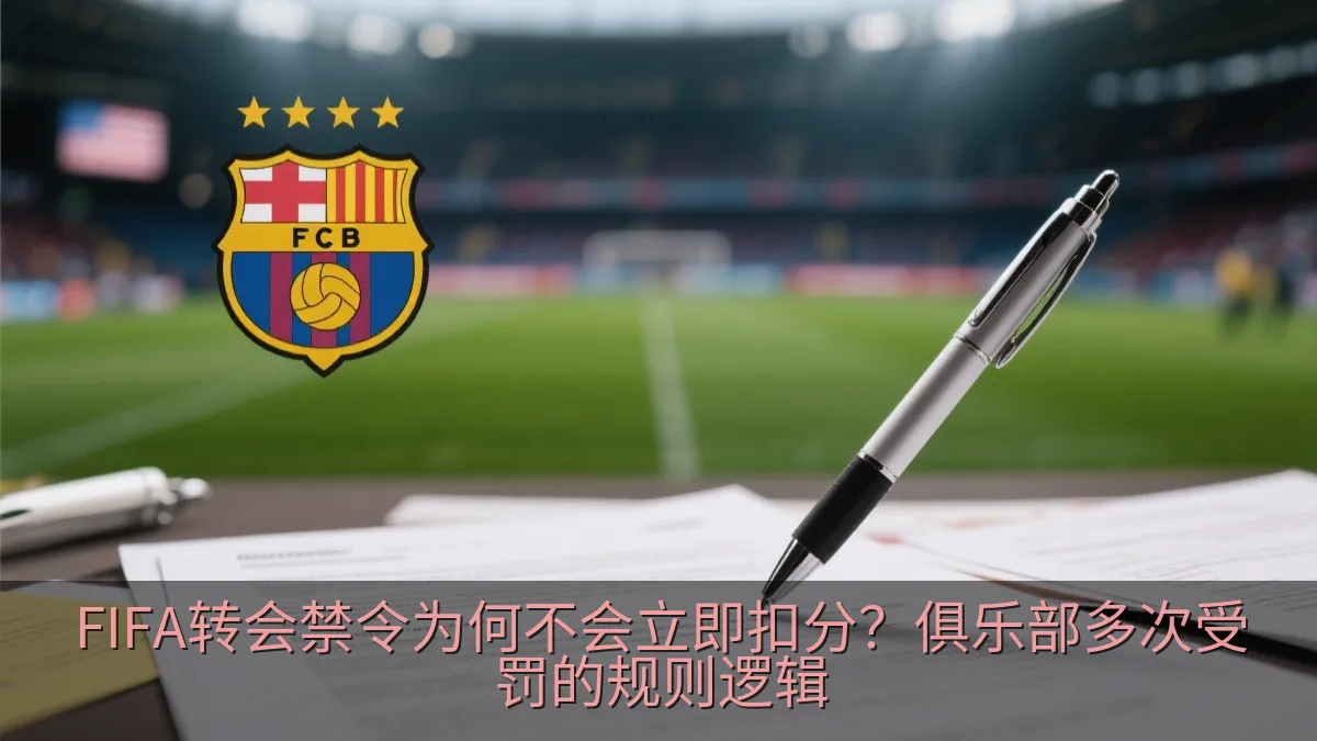 FIFA转会禁令为何不会立即扣分？俱乐部多次受罚的规则逻辑